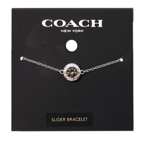 Coach Jewelry - Coach silver slider bracelet